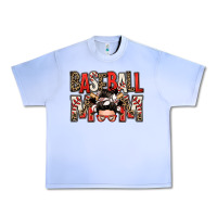 Grape Ice baseball mom messy bun Urban Heavy Tee - Zillion Design Studio