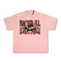 Salmon baseball mom messy bun Urban Heavy Tee - Zillion Design Studio