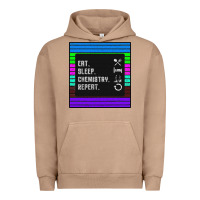 Pigment Burro Eat Sleep Chemıstray Repeat Urban Hoodie - Bettercallsaul