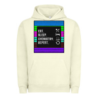 Pigment Pistachio Eat Sleep Chemıstray Repeat Urban Hoodie - Bettercallsaul