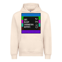 Sandshell Eat Sleep Chemıstray Repeat Urban Hoodie - Bettercallsaul
