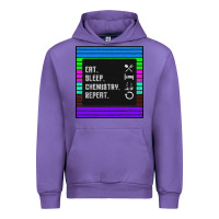 Tulip Eat Sleep Chemıstray Repeat Urban Hoodie - Bettercallsaul