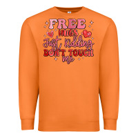 Carrot free hugs just kidding don't touch me Premium Sweatshirt - MaliasSmallBusiness