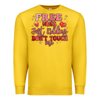 Lemon free hugs just kidding don't touch me Premium Sweatshirt - MaliasSmallBusiness