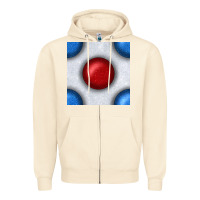 Sandshell Glitter 4th Of July Seamless Pattern Zipper Hoodie - BundleAndBundleShop