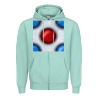 Seafoam Glitter 4th Of July Seamless Pattern Zipper Hoodie - BundleAndBundleShop