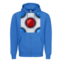 True Royal Glitter 4th Of July Seamless Pattern Zipper Hoodie - BundleAndBundleShop
