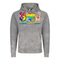 Cloud Rock peace love rock pride Vintage Hoodie - texasbilliewilder