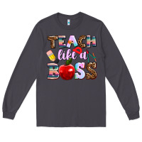 Smoke teach like a boss Long Sleeve Tee - AdoDesignShop