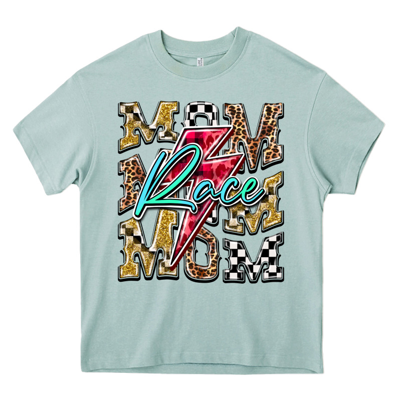 Mom Race Heavy Core Tee by RacoonDesign | Teevron