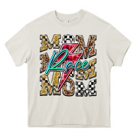 Cream Mom Race Heavy Core Tee - RacoonDesign