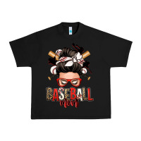 Black baseball mom messy bun Urban Heavy Tee - Zillion Design Studio