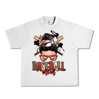 Lunar Rock baseball mom messy bun Urban Heavy Tee - Zillion Design Studio