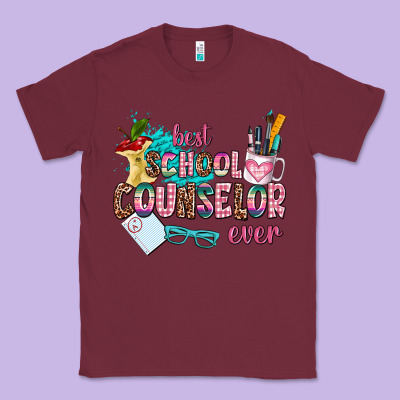 Best School Counselor Ever Classic Tee Designed By Adodesignshop