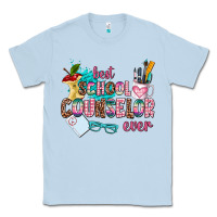 Dusty Blue best school counselor ever Classic Tee - AdoDesignShop