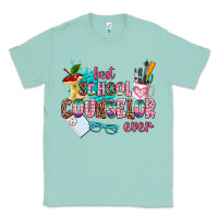 Seafoam best school counselor ever Classic Tee - AdoDesignShop