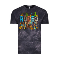 Cloud Black rodeo wife Vintage Tee - Zillion Design Studio