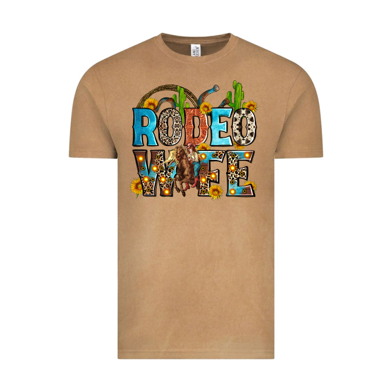 Rodeo Wife Vintage Tee by Zillion Design Studio | Teevron