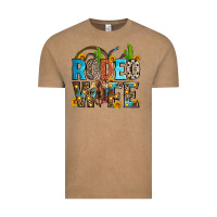 Vintage Coffee rodeo wife Vintage Tee - Zillion Design Studio