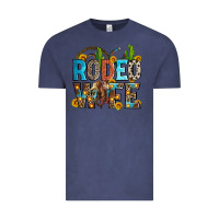 Vintage Denim rodeo wife Vintage Tee - Zillion Design Studio