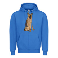 True Royal german shepherd Zipper Hoodie - JahusDesignShop