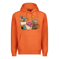Carrot Western Cowgirl Coffee Cup Bbs Premium Hoodie - BundleAndBundleShop