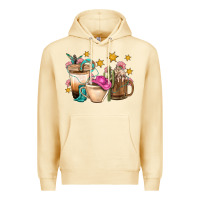 Pina Colada Western Cowgirl Coffee Cup Bbs Premium Hoodie - BundleAndBundleShop