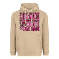 Mushroom breast cancer we don't know how strong we are Heavyweight Hoodie - MaliasSmallBusiness