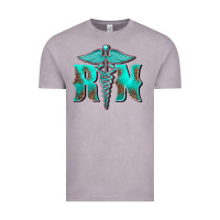 Vintage Zinc registered medical symbol nurse Vintage Tee - BarkalooDesign