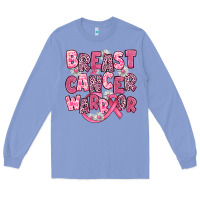 Colony Blue breast cancer warrior Long Sleeve Tee - JahusDesignShop