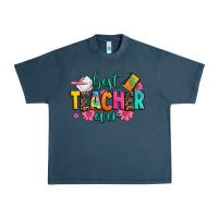 Midnight Navy best teacher ever Urban Heavy Tee - Zillion Design Studio