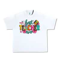 White best teacher ever Urban Heavy Tee - Zillion Design Studio