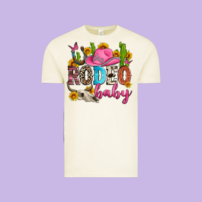Rodeo Baby Vintage Tee Designed By Zillion Design Studio