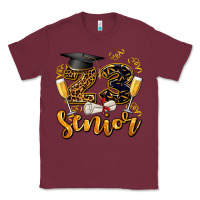 Burgundy 23 senıor wıth champagne Classic Tee - AdoDesignShop