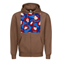 Chestnut glitter 4th of july seamless pattern 8 Zipper Hoodie - BundleAndBundleShop