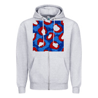 Heather Grey glitter 4th of july seamless pattern 8 Zipper Hoodie - BundleAndBundleShop