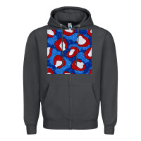 Smoke glitter 4th of july seamless pattern 8 Zipper Hoodie - BundleAndBundleShop