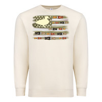 Sandshell duck hunter flag Premium Sweatshirt - MaliasSmallBusiness