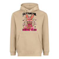 Mushroom cottontail bunny club Heavyweight Hoodie - MaliasSmallBusiness