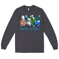 Smoke tis the season christmas tree  cake winter and snowman Long Sleeve Tee - AdoDesignShop