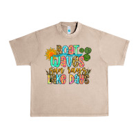 French Oak boat waves sun rays lake days Urban Heavy Tee - Zillion Design Studio