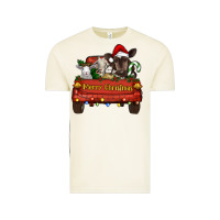 Vintage Arctic merry christmas truck animals Vintage Tee - RanaPortraitStore