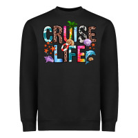 Black cruise life Heavyweight Sweatshirt - Zillion Design Studio