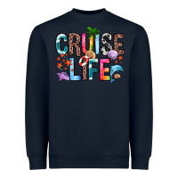 Navy cruise life Heavyweight Sweatshirt - Zillion Design Studio