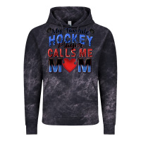 Cloud Black my favorite hockey player calls me mom Vintage Hoodie - Zillion Design Studio