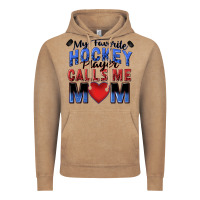 Vintage Coffee my favorite hockey player calls me mom Vintage Hoodie - Zillion Design Studio