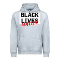 Heather Grey Black Lives Matter Urban Hoodie - Bettercallsaul