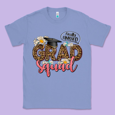 Grad Squad Classic Tee Designed By Adodesignshop