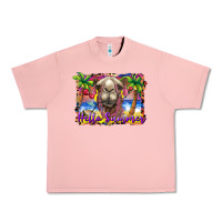 Salmon hello summer camel at the beach Urban Heavy Tee - BarkalooDesign