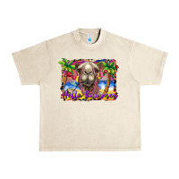 Sandshell hello summer camel at the beach Urban Heavy Tee - BarkalooDesign
